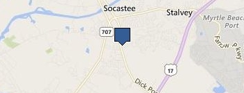 Tee Box Tavern location map