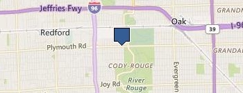 Prince Pizza location map