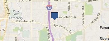 Absolute Balance Chiropractic location map