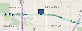 Windshield Replacement OKC location map