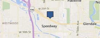 Indy Body Werks Body Shop location map