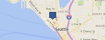 GLP Attorneys Seattle location map