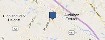 The Spine Hospital of Louisiana location map