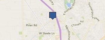 California Custom Clothing location map