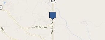 Walker South Storage location map