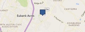 Accurate Roofing location map