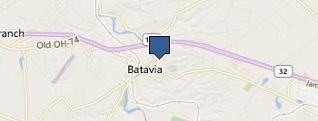 Findlay's Holiday Inn location map