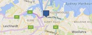 Shoppe Simple Network location map