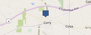 Tee Pee Motel location map