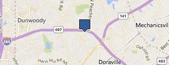 Shadow Ridge Apartments location map