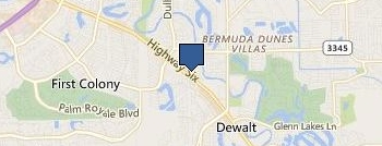 Dentist Missouri City TX location map