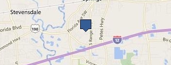 F.A.D Furnished Apartments Dallas location map