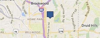 Park Avenue Properties of Colorado Springs location map