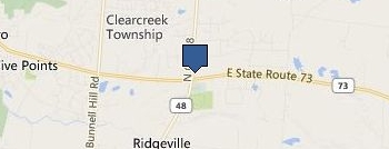 Piri Point location map