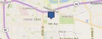 Dentist Houston location map