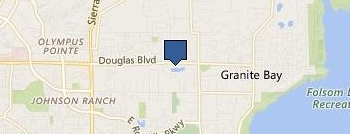 Houses For Sale in Granite Bay location map