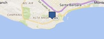 One Call Plumber Santa Barbara location map