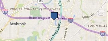 Zen Massage Charlotte location map