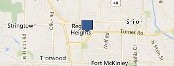 Lousiana Health and Injury Centers location map