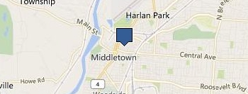 Custom Granite location map