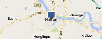 HaiNing LiDa Warp Knitting Cloth Industrial location map