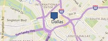Buy Here Pay Here Dallas location map