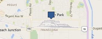 CleanPression location map