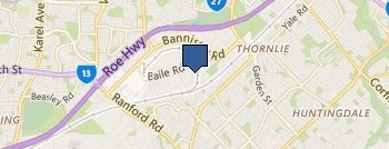 Toyota of Hollywood location map