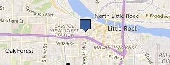 Tree Saver Pallets location map