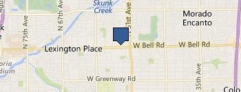 East London Printer location map