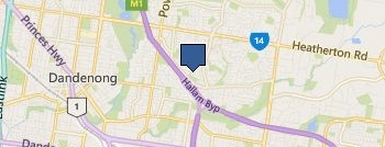 Northwest Florida Contractor location map