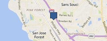 Tubb Removals location map