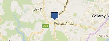 Rubber Stamps Australia location map