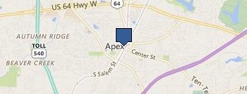 Rebecca J. Watson-Miller, Ph.D. location map