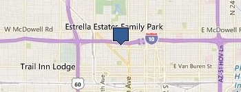 decking material location map
