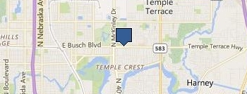 Les Roches Chicago location map