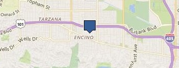 Echo Canyon Spa Resort location map