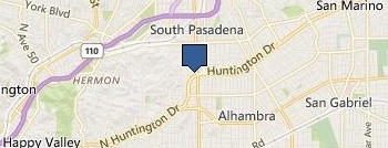 Fox Garage Door Repair Of Duarte CA location map