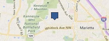 Oakhurst Preschool location map