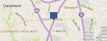 Mona Lisa Pizza Fate location map