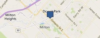 Lee Barns Construction location map