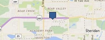 Burleson Orthodontics location map