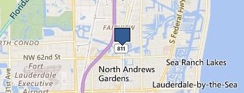 Airbnb Calgary location map