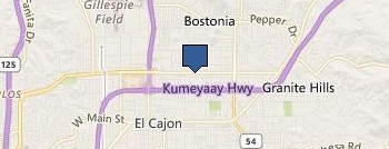 W-4 Pallets location map