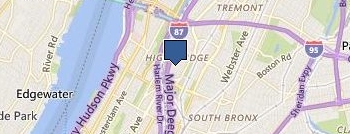 Universal Acting location map