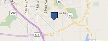 Armstrong's Paint Specialist location map