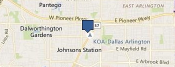 Pizza Hut Specials location map