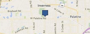 M.A.C. barbershop location map