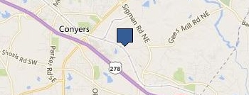 Omega Heating & Air location map