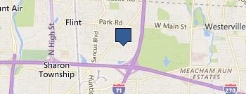 Concrete Driveway Resurfacing and Crack Repair location map